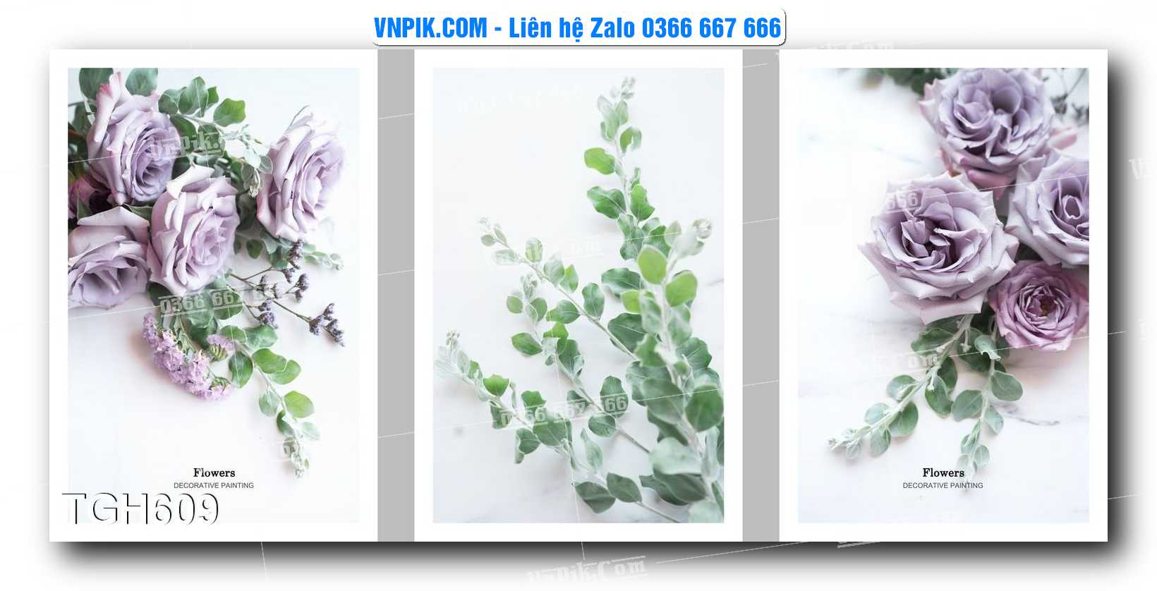 Tranh Ghép Treo Tường Mã File TGH609