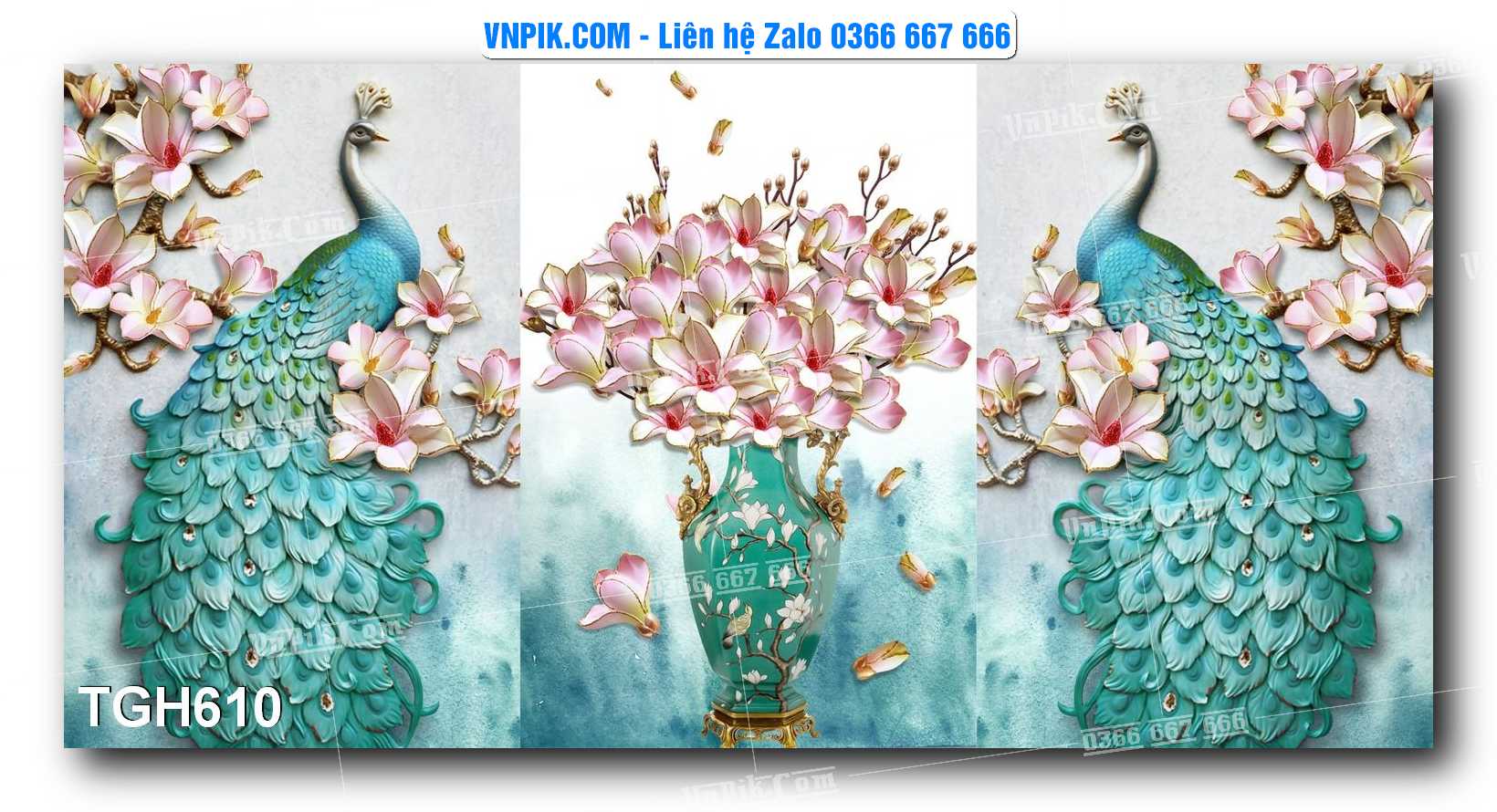 Tranh Ghép Treo Tường Mã File TGH610