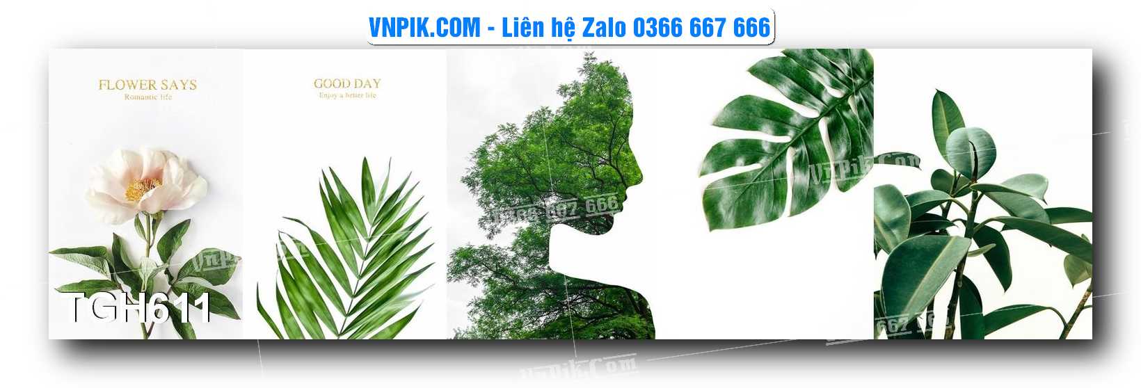 Tranh Ghép Treo Tường Mã File TGH611