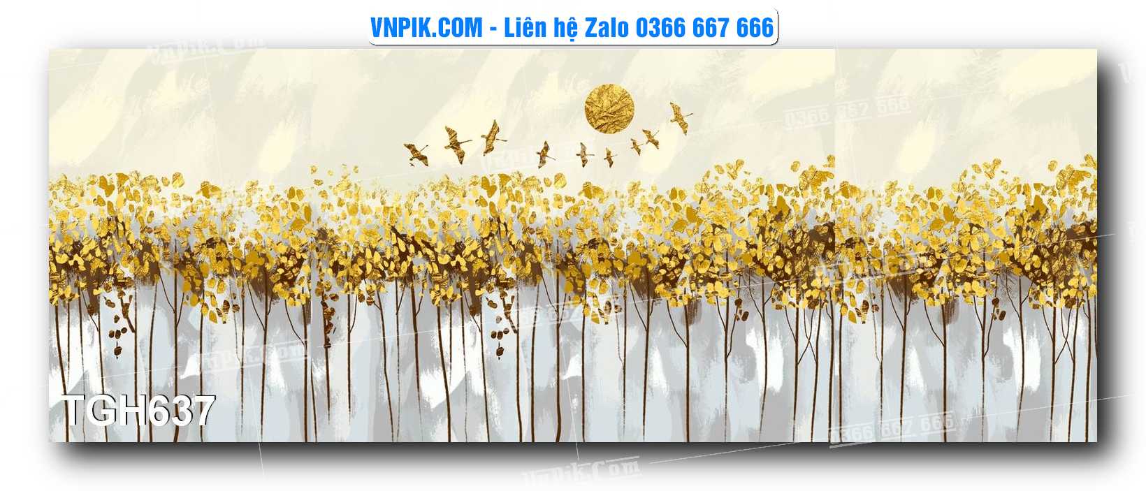 Tranh Ghép Treo Tường Mã File TGH637