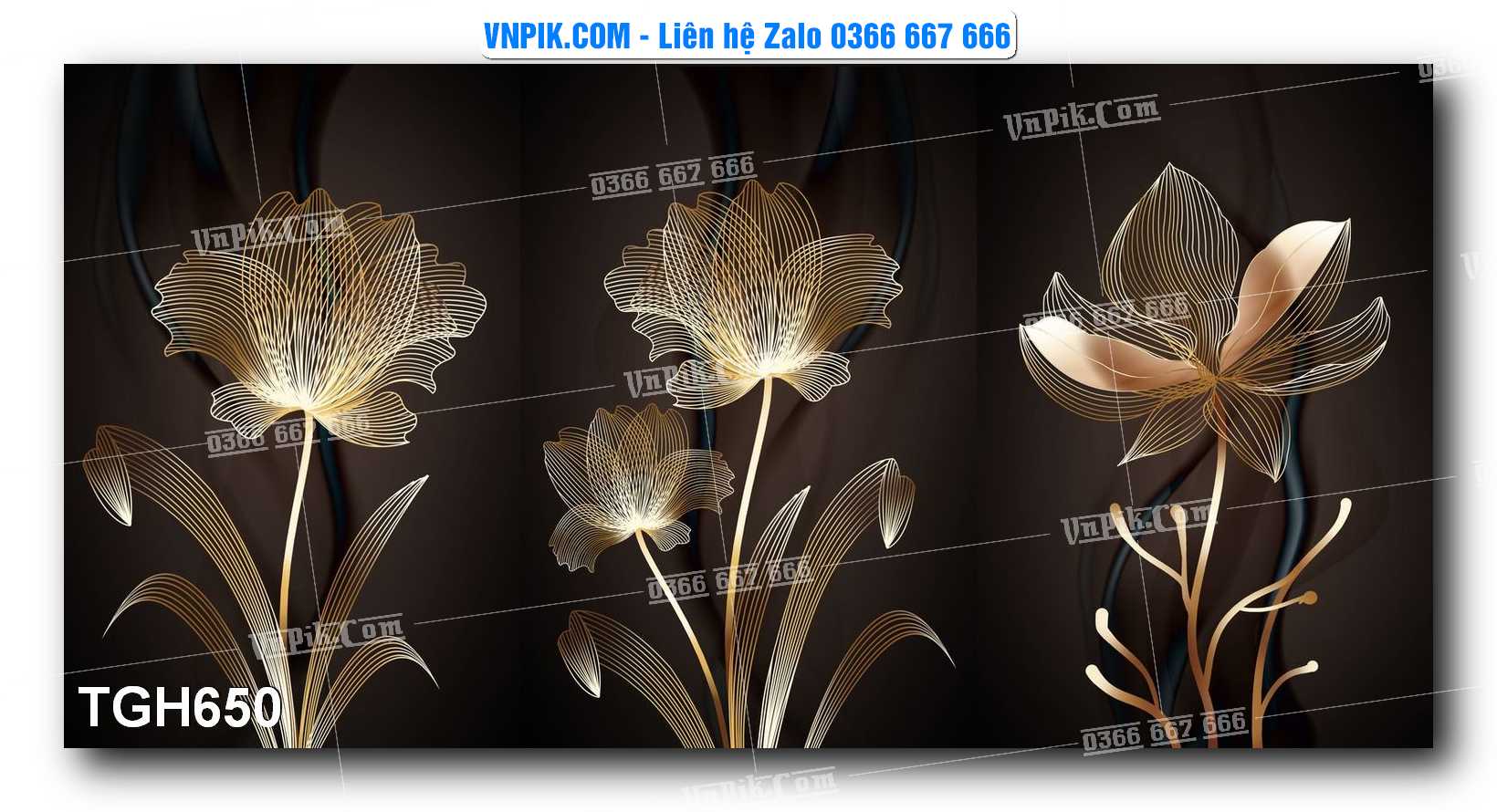 Tranh Ghép Treo Tường Mã File TGH650