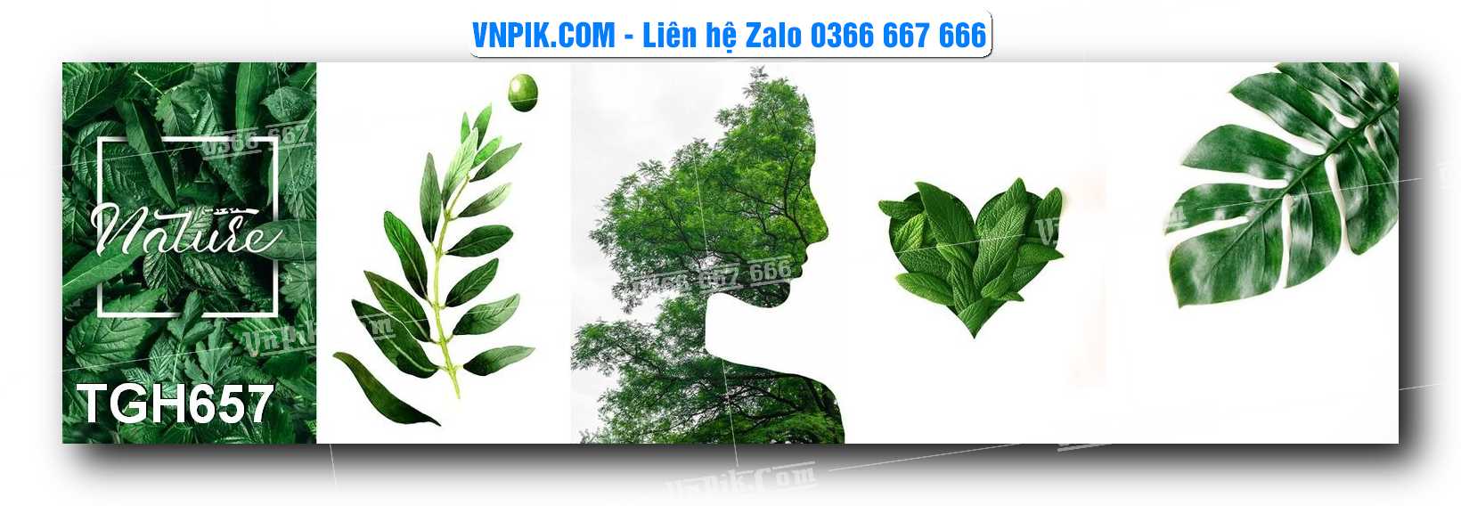 Tranh Ghép Treo Tường Mã File TGH657