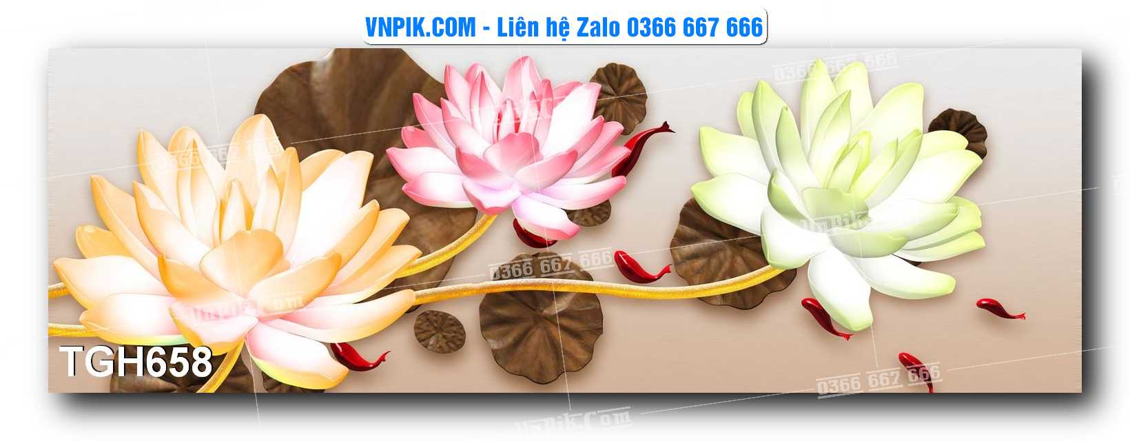 Tranh Ghép Treo Tường Mã File TGH658