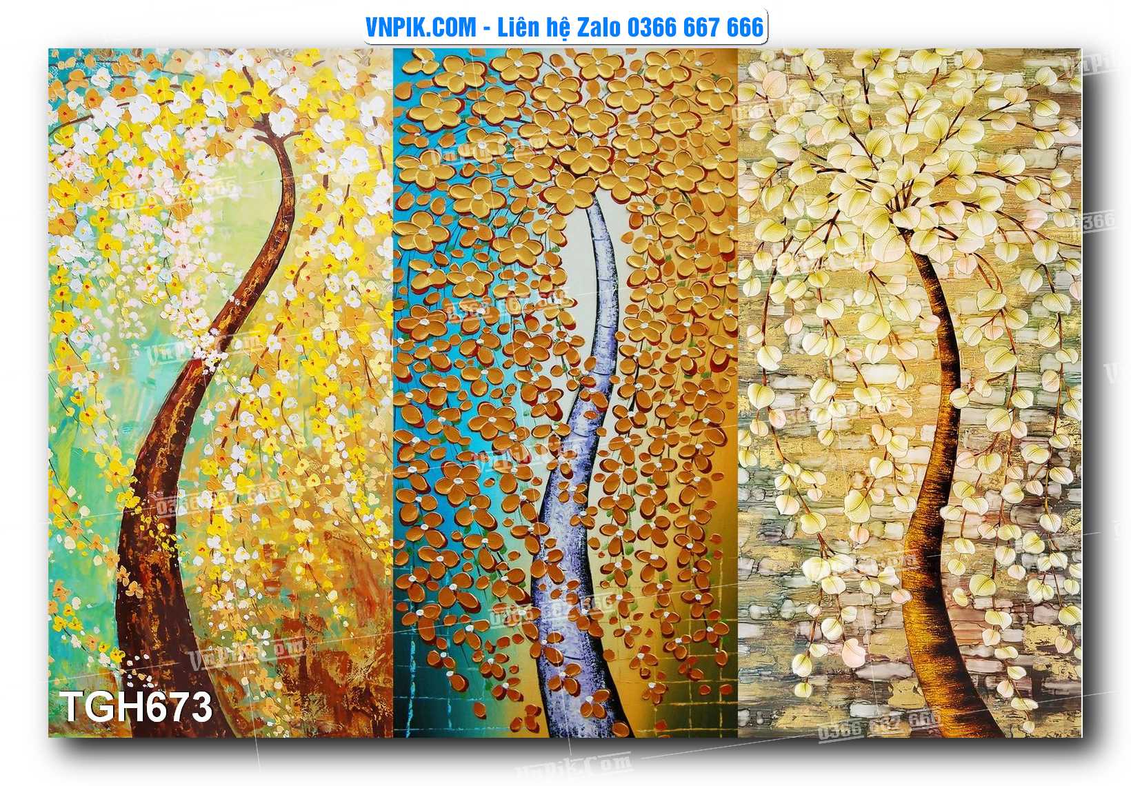 Tranh Ghép Treo Tường Mã File TGH673