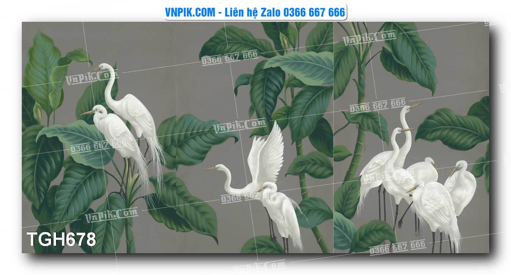 Tranh Ghép Treo Tường Mã File TGH678