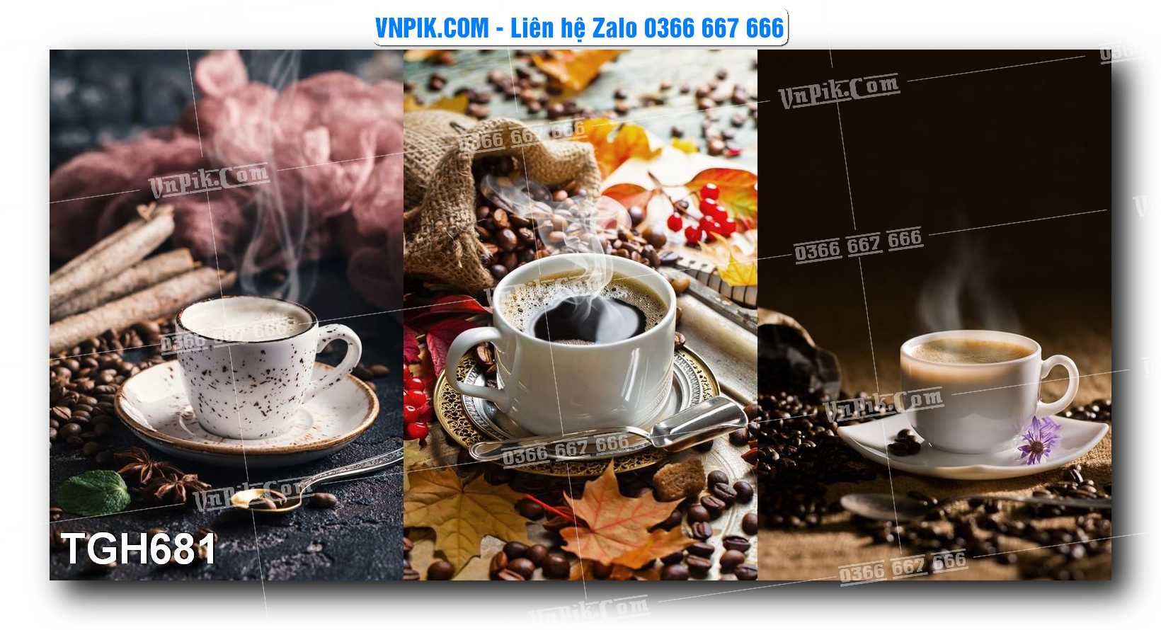 Tranh Ghép Treo Tường Mã File TGH681