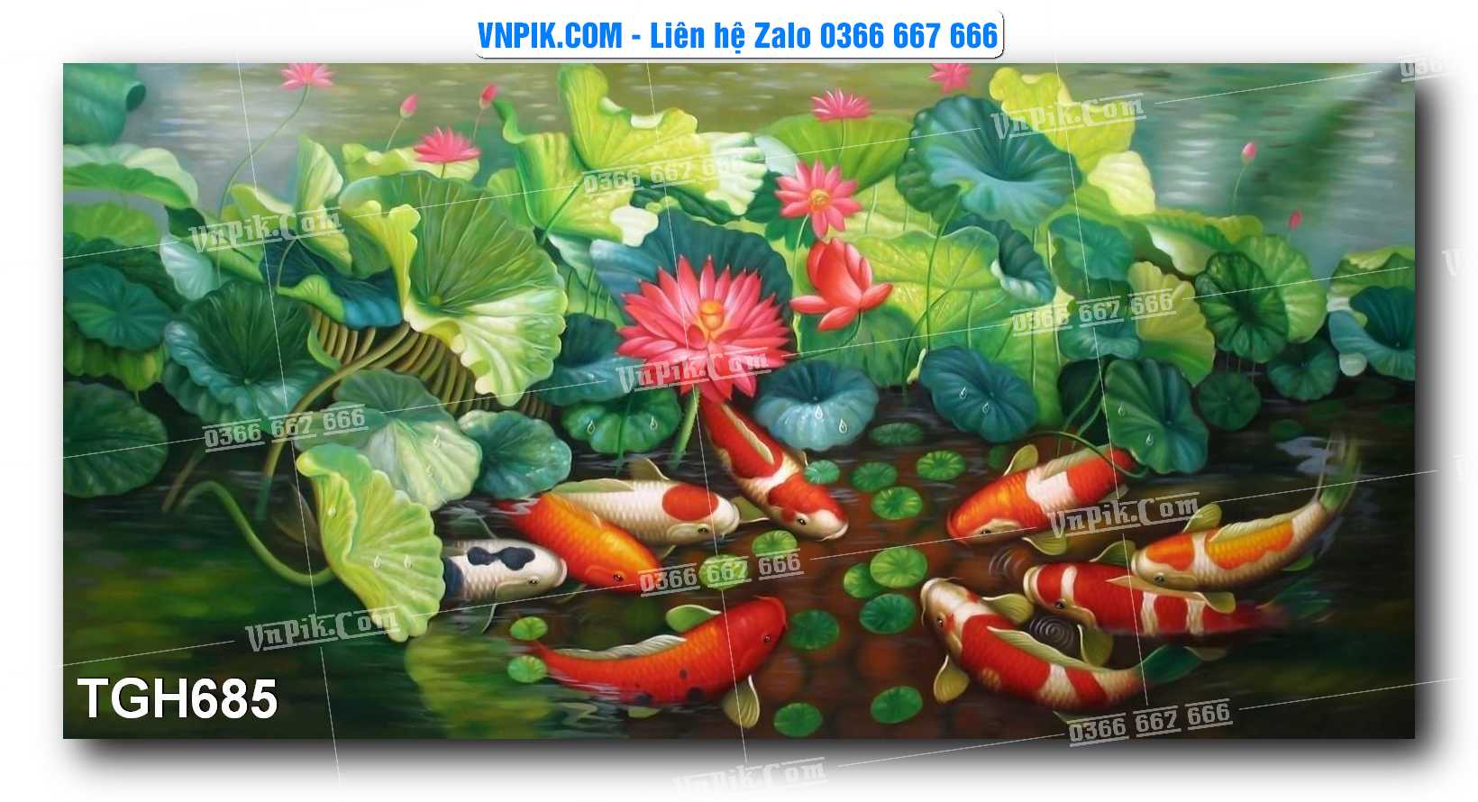 Tranh Ghép Treo Tường Mã File TGH685