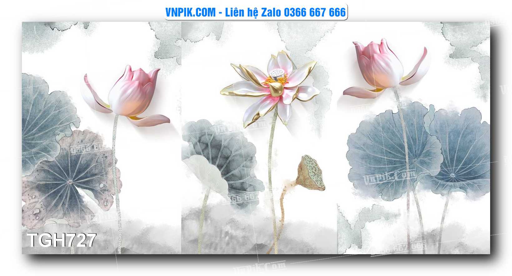 Tranh Ghép Treo Tường Mã File TGH727