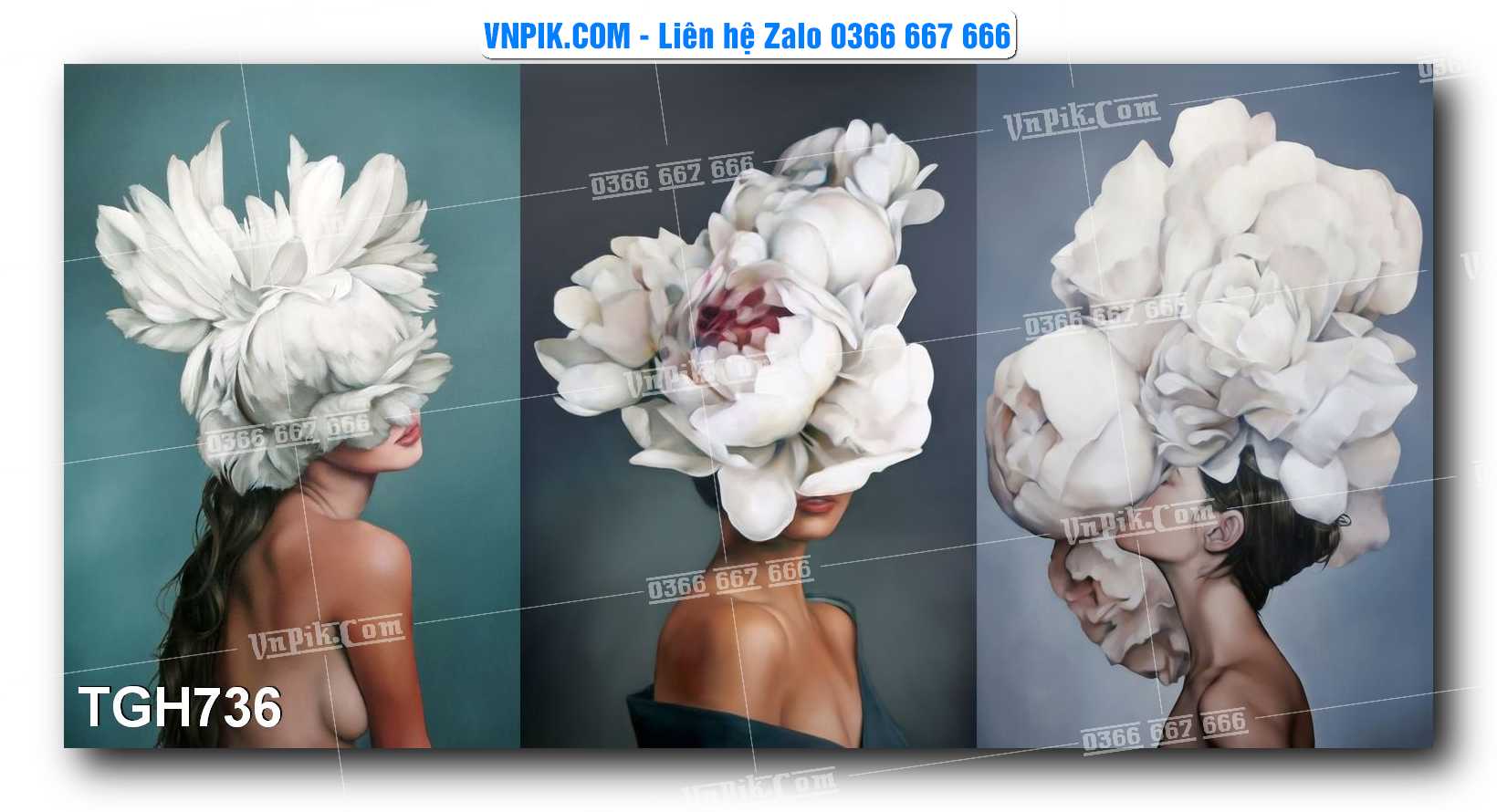 Tranh Ghép Treo Tường Mã File TGH736