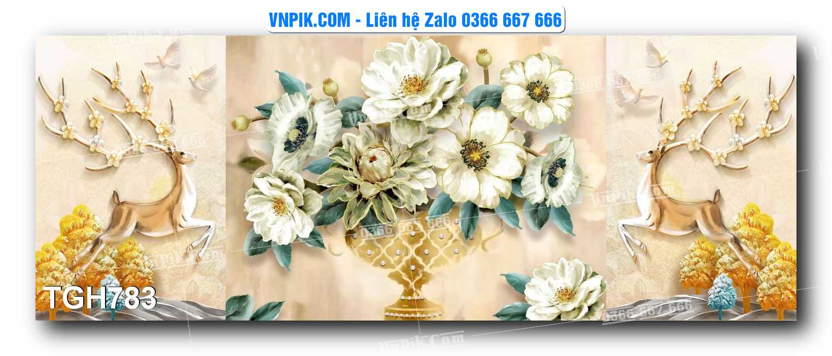 Tranh Ghép Treo Tường Mã File TGH783