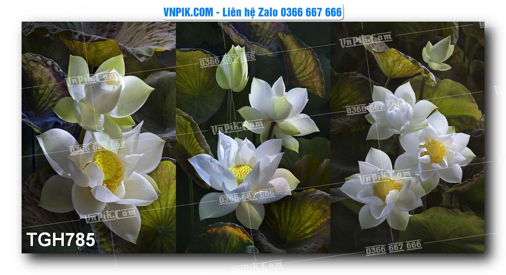 Tranh Ghép Treo Tường Mã File TGH785