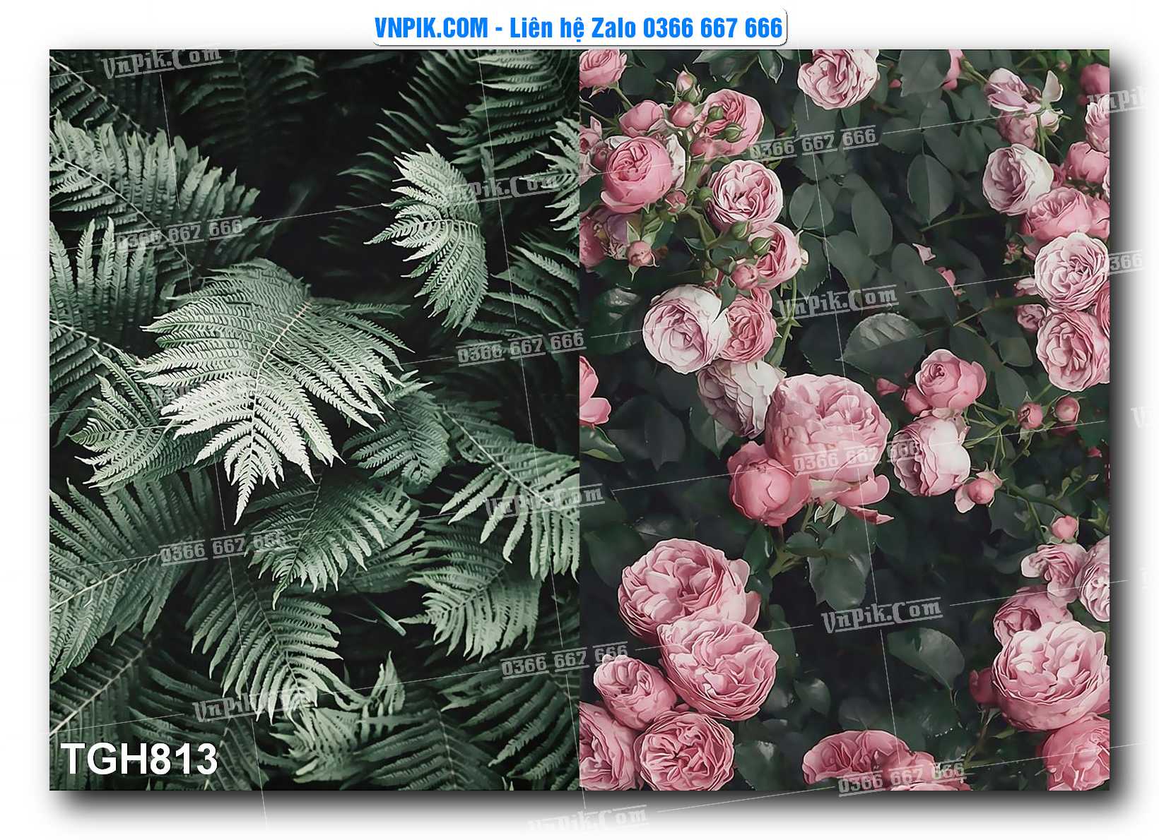 Tranh Ghép Treo Tường Mã File TGH813