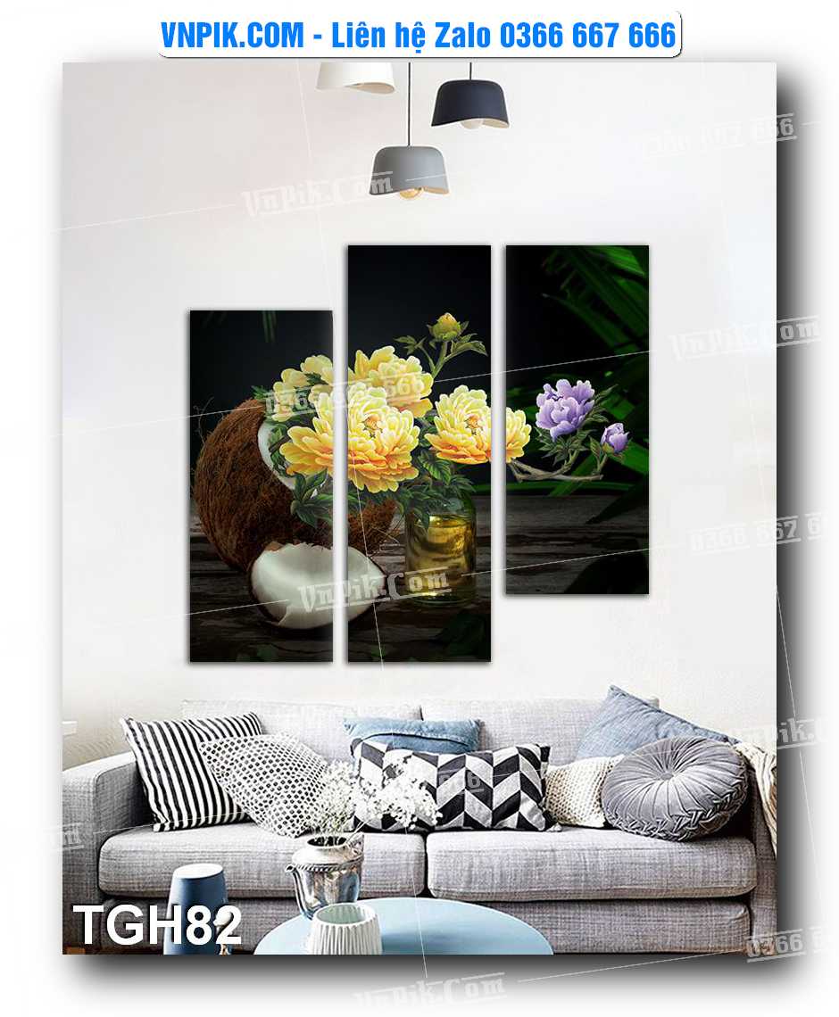 Tranh Ghép Treo Tường Mã File TGH82