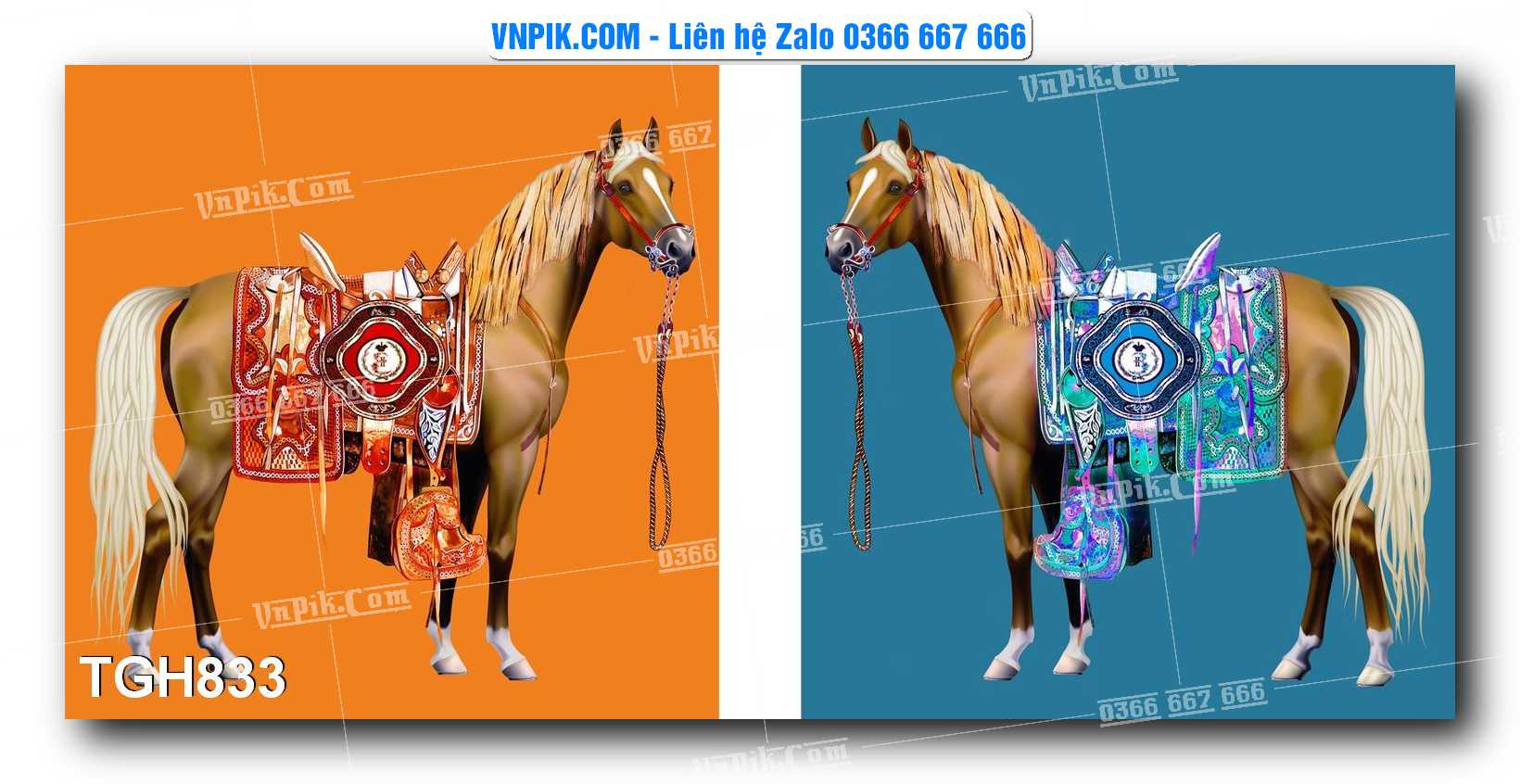 Tranh Ghép Treo Tường Mã File TGH833