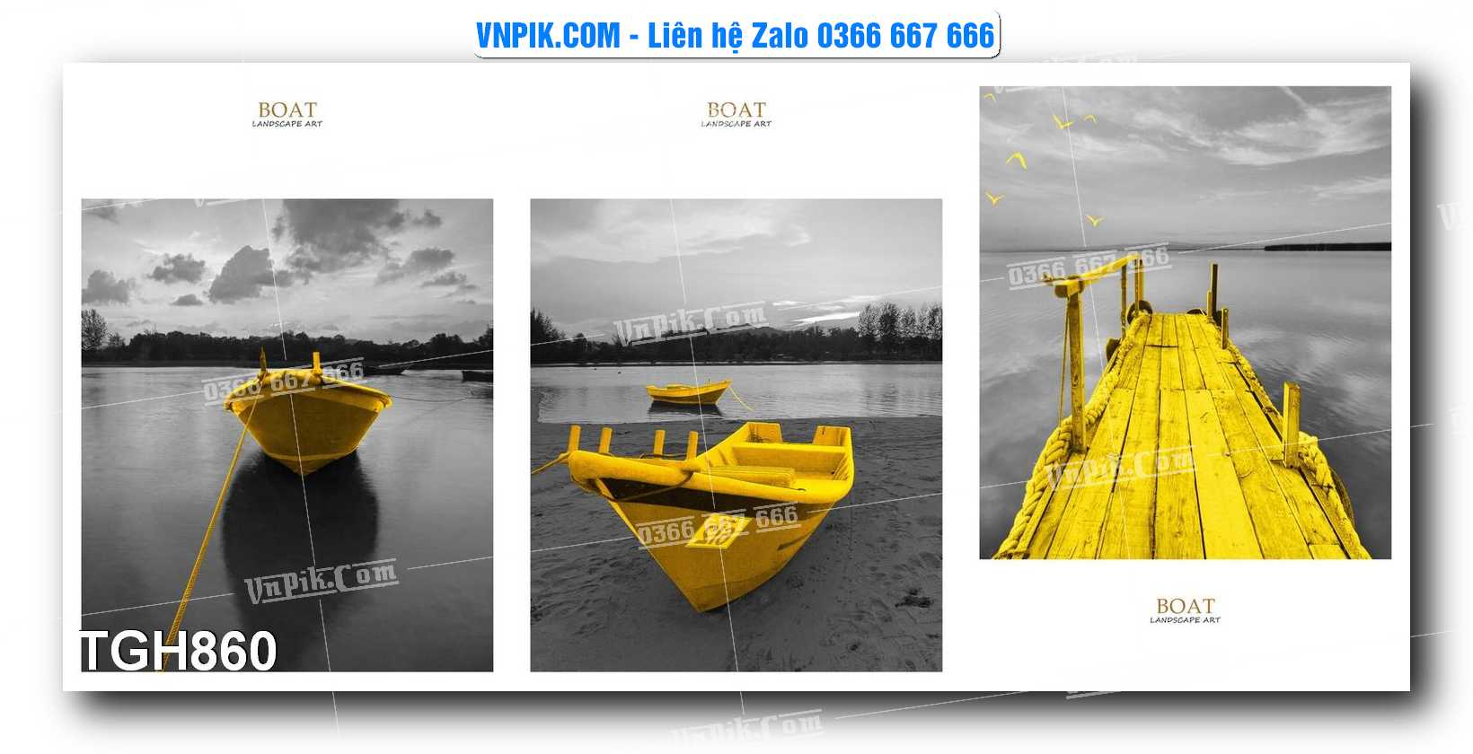 Tranh Ghép Treo Tường Mã File TGH860