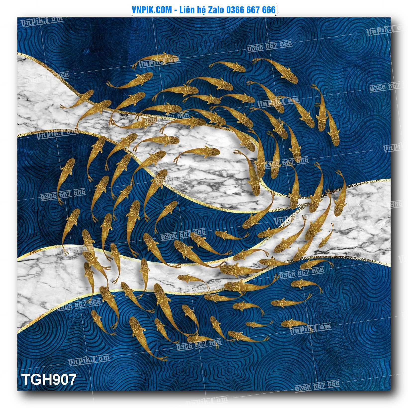 Tranh Ghép Treo Tường Mã File TGH907