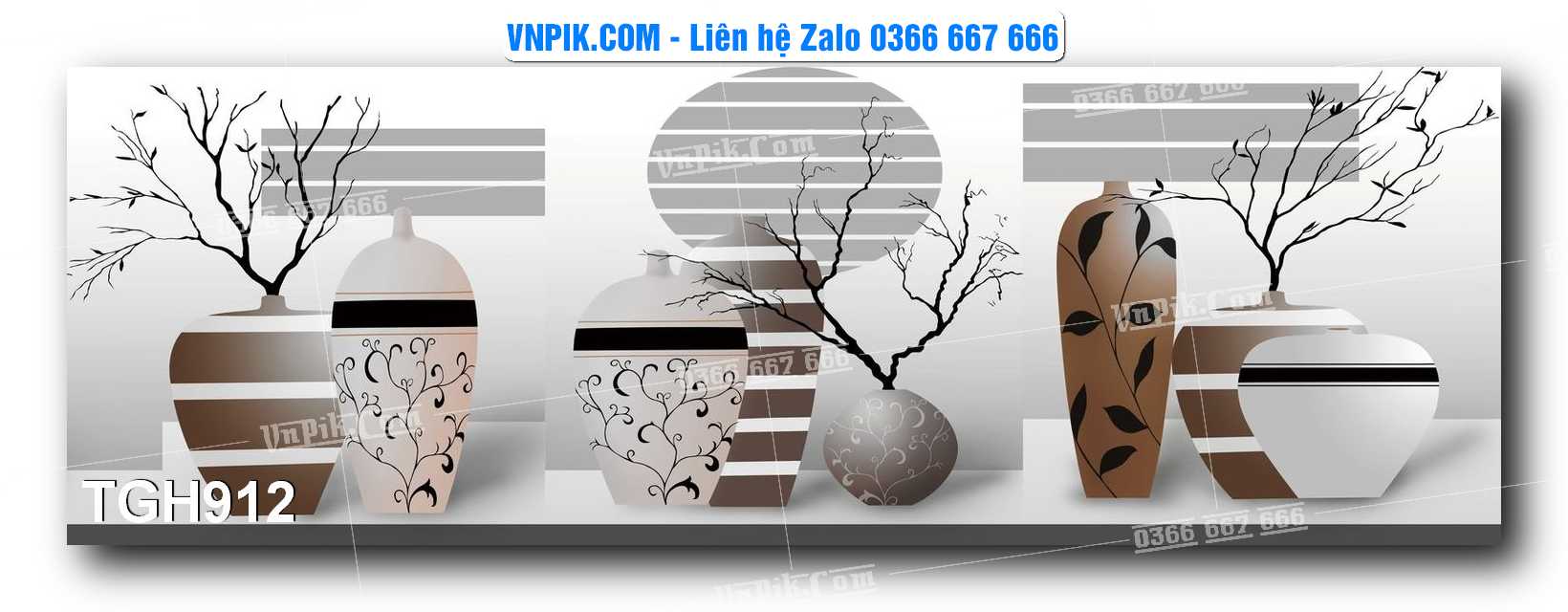 Tranh Ghép Treo Tường Mã File TGH912