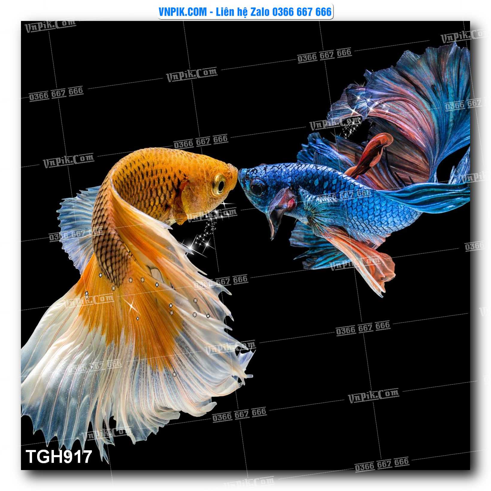 Tranh Ghép Treo Tường Mã File TGH917