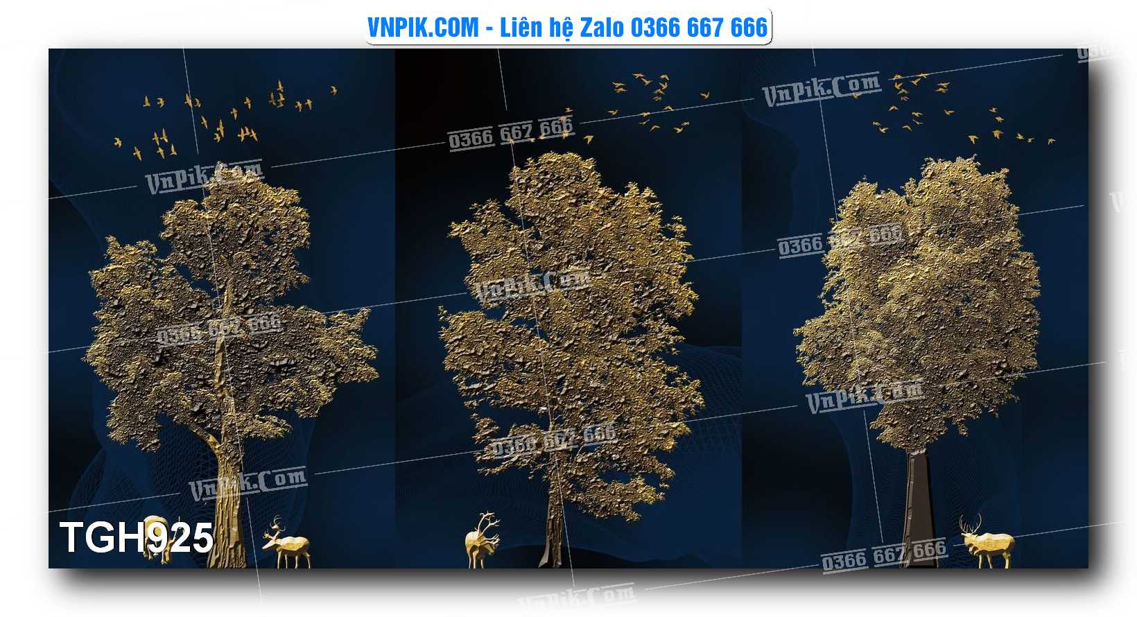 Tranh Ghép Treo Tường Mã File TGH925