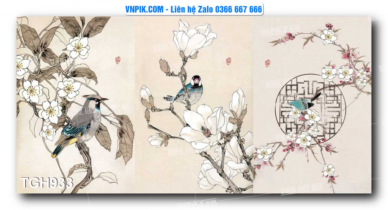 Tranh Ghép Treo Tường Mã File TGH933