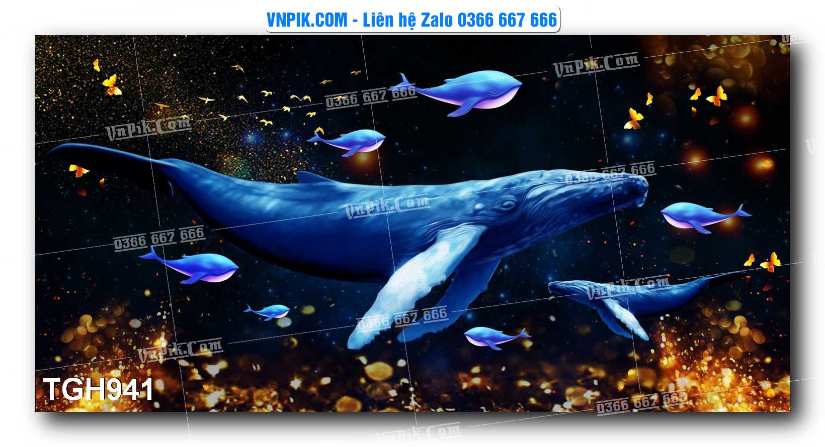 Tranh Ghép Treo Tường Mã File TGH941