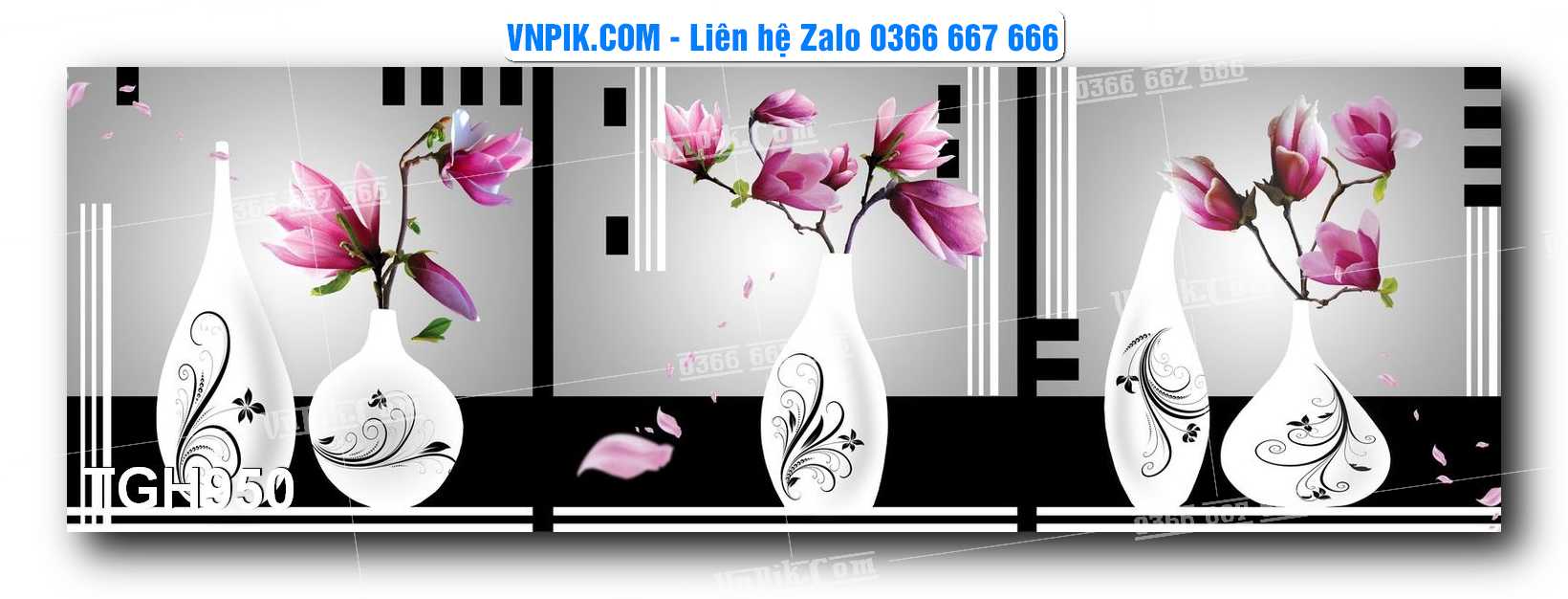 Tranh Ghép Treo Tường Mã File TGH950