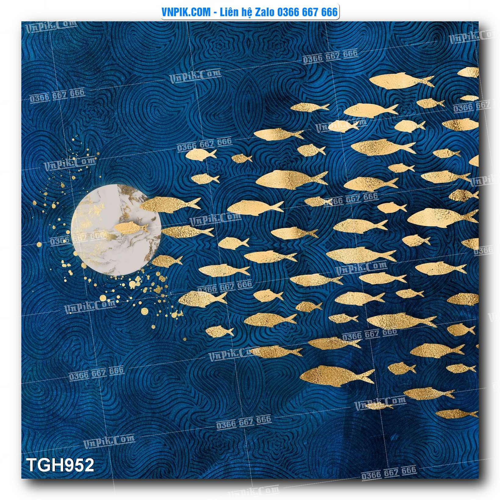 Tranh Ghép Treo Tường Mã File TGH952