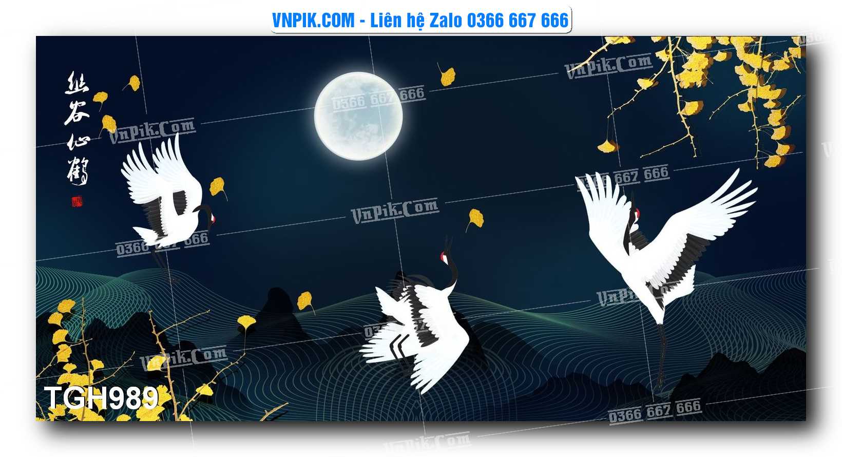 Tranh Ghép Treo Tường Mã File TGH989