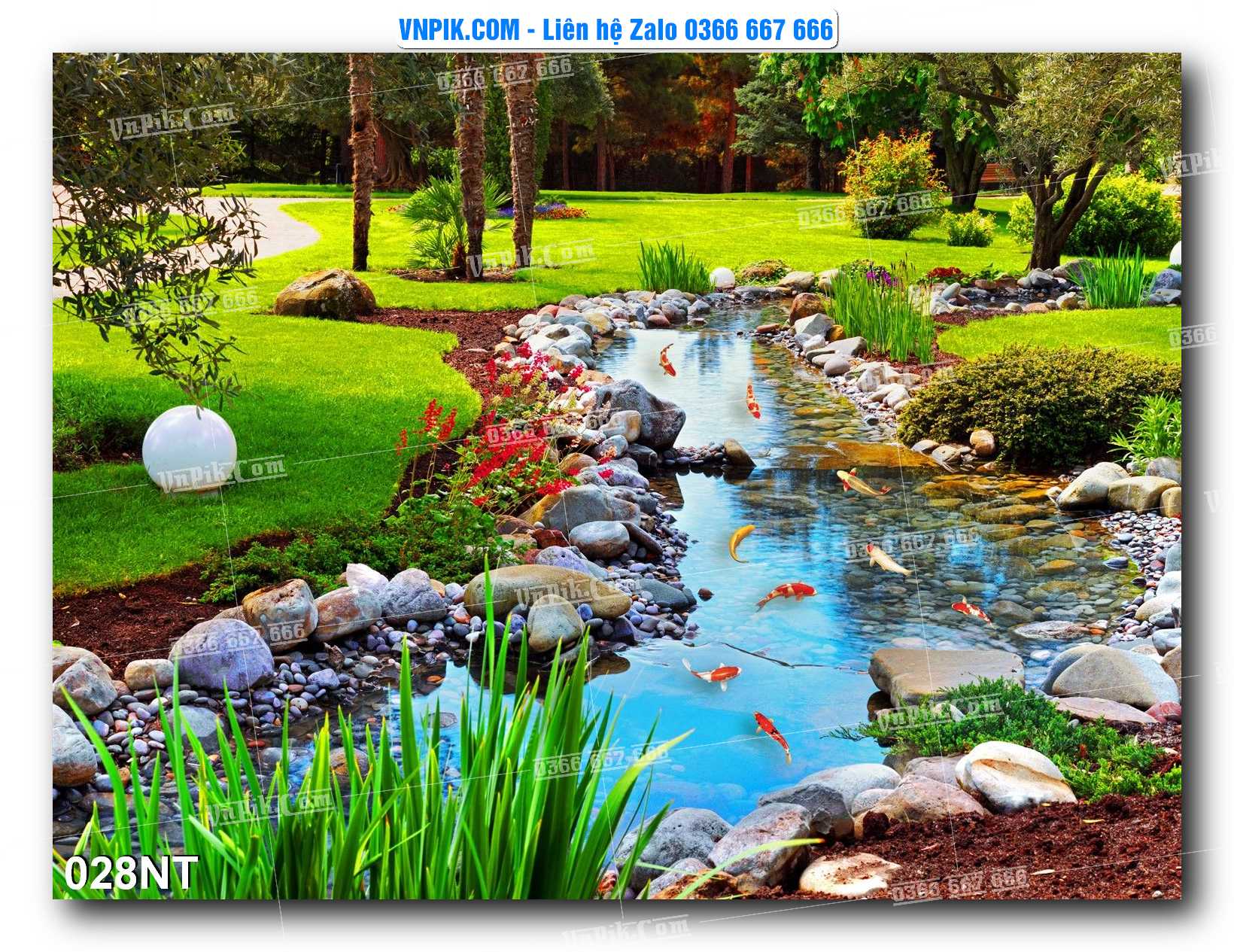 Tranh Trang Trí Phong Cảnh Nghệ Thuật Mã Số 028NT