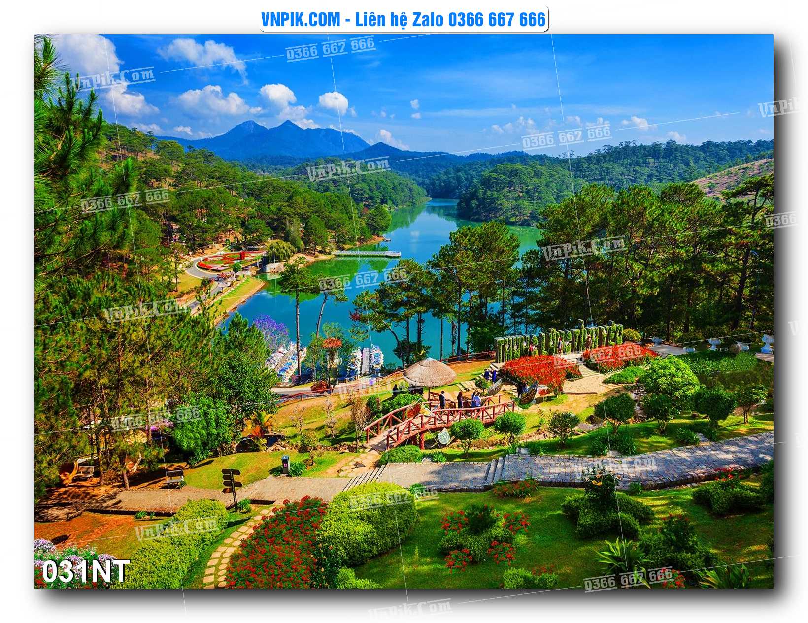 Tranh Trang Trí Phong Cảnh Nghệ Thuật Mã Số 031NT