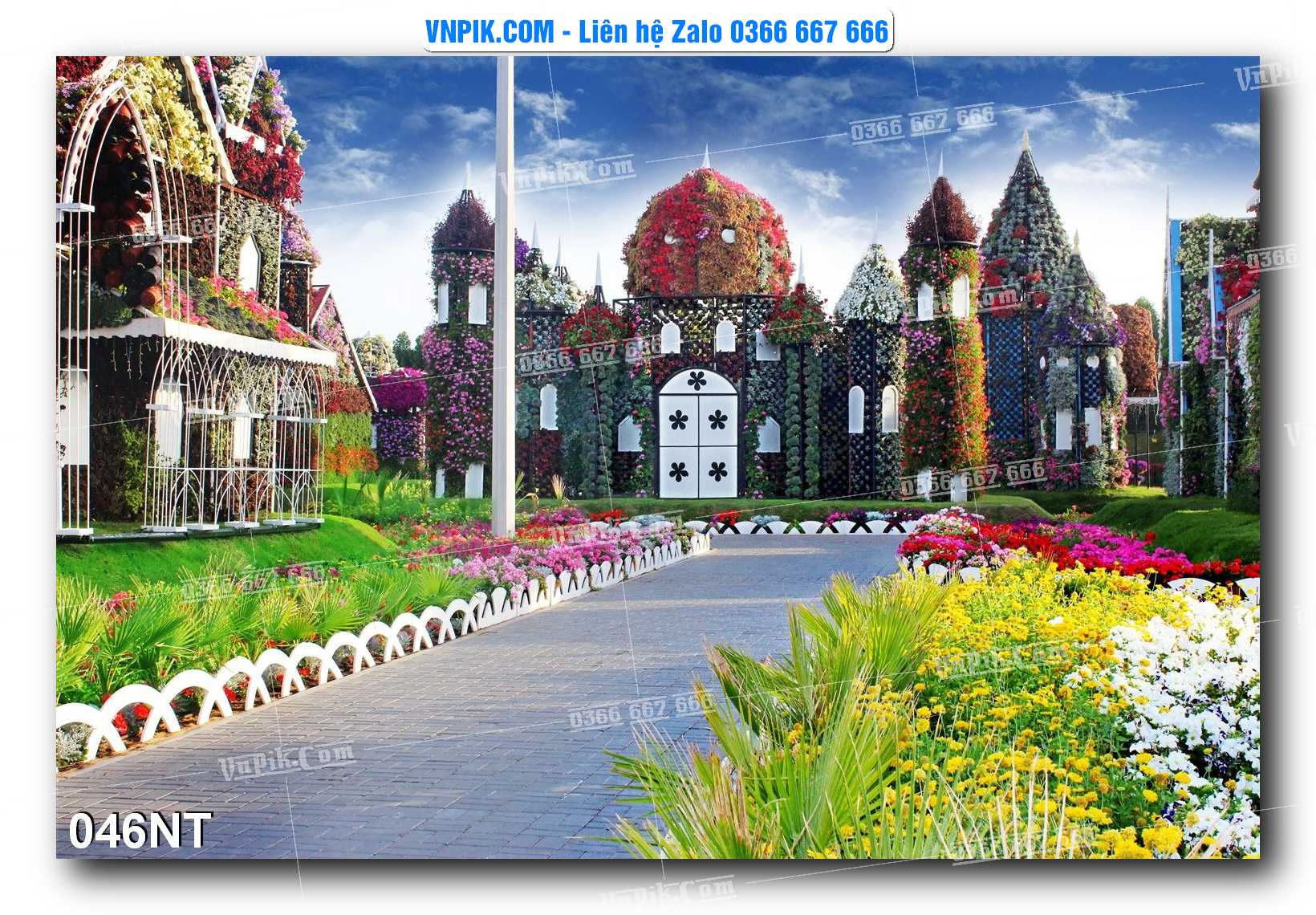 Tranh Trang Trí Phong Cảnh Nghệ Thuật Mã Số 046NT