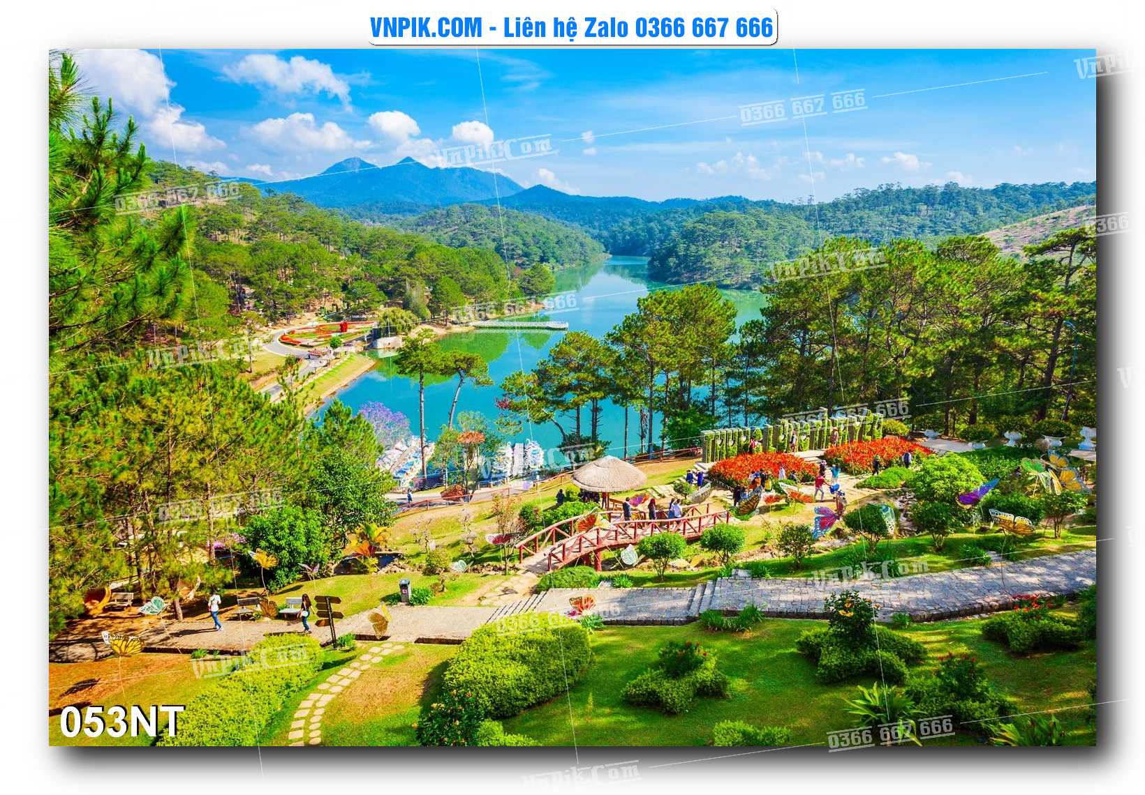 Tranh Trang Trí Phong Cảnh Nghệ Thuật Mã Số 053NT