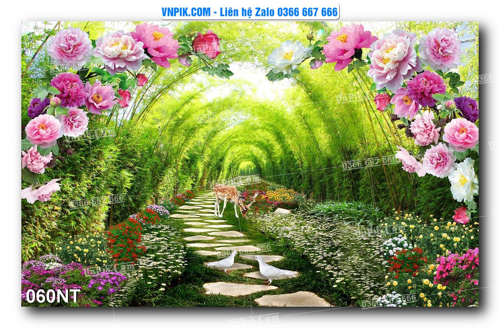 Tranh Trang Trí Phong Cảnh Nghệ Thuật Mã Số 060NT