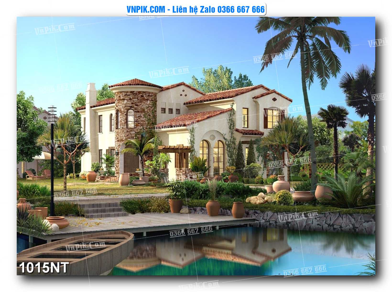 Tranh Trang Trí Phong Cảnh Nghệ Thuật Mã Số 1015NT