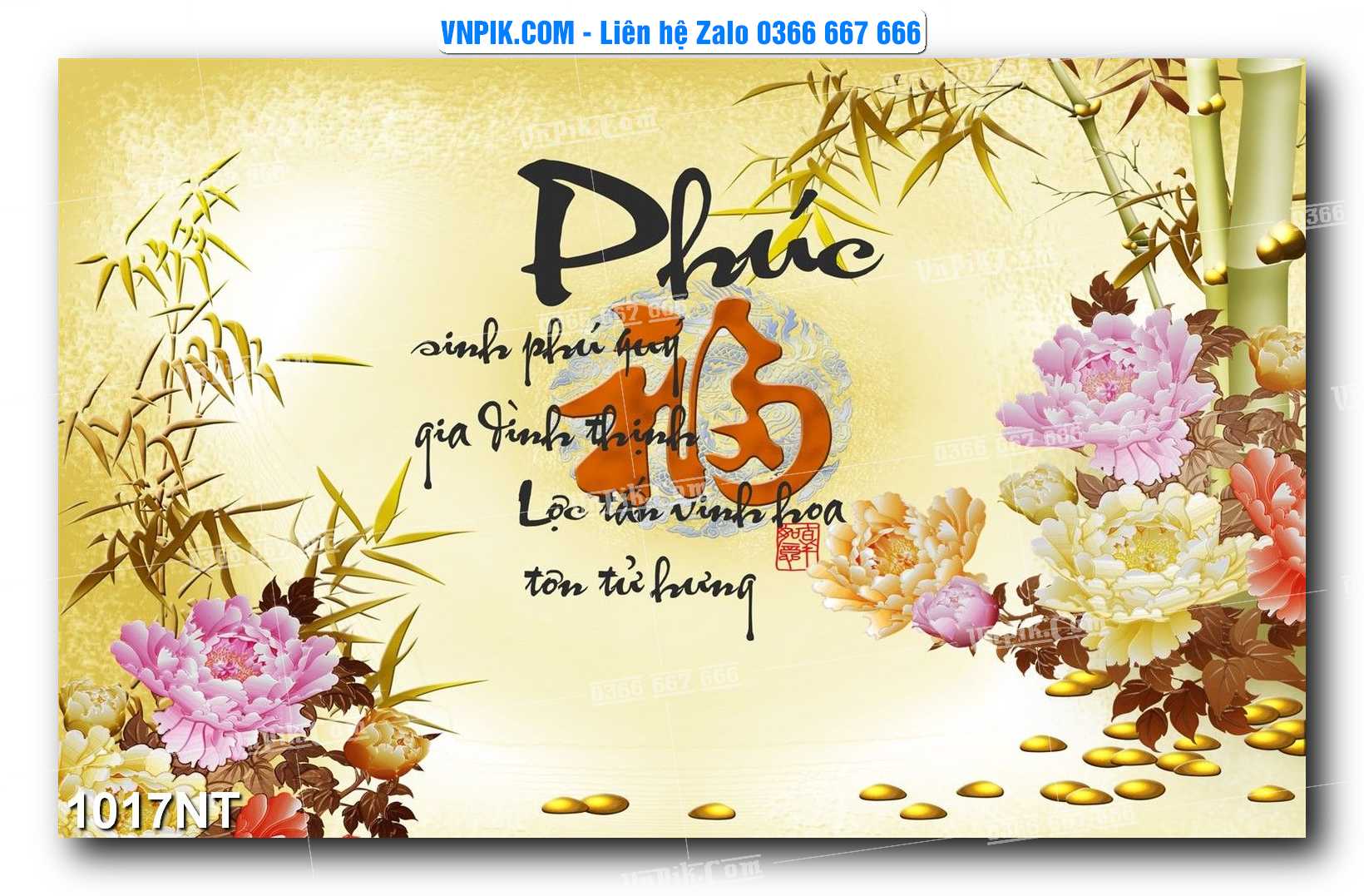 Tranh Trang Trí Phong Cảnh Nghệ Thuật Mã Số 1017NT