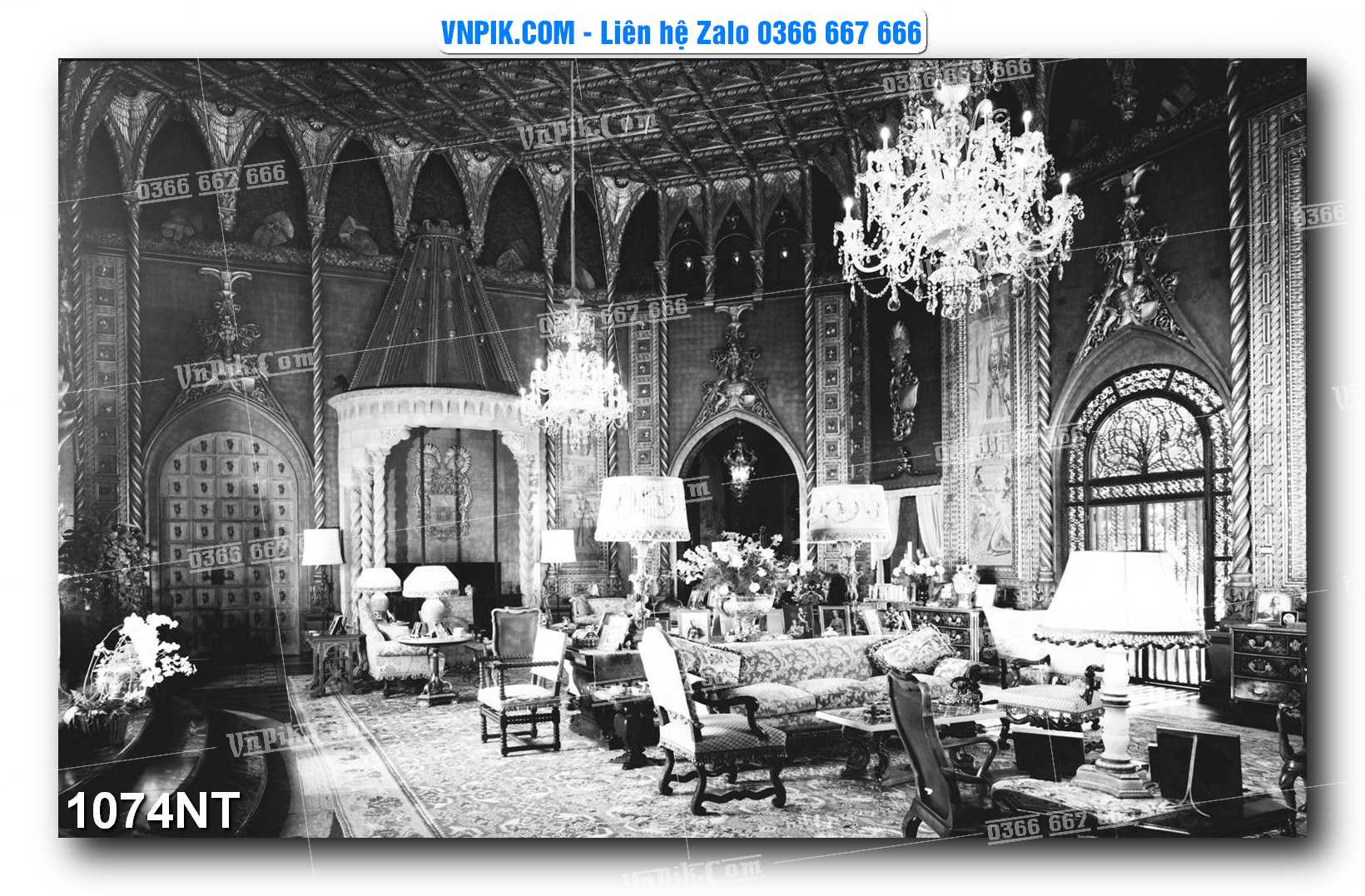 Tranh Trang Trí Phong Cảnh Nghệ Thuật Mã Số 1074NT