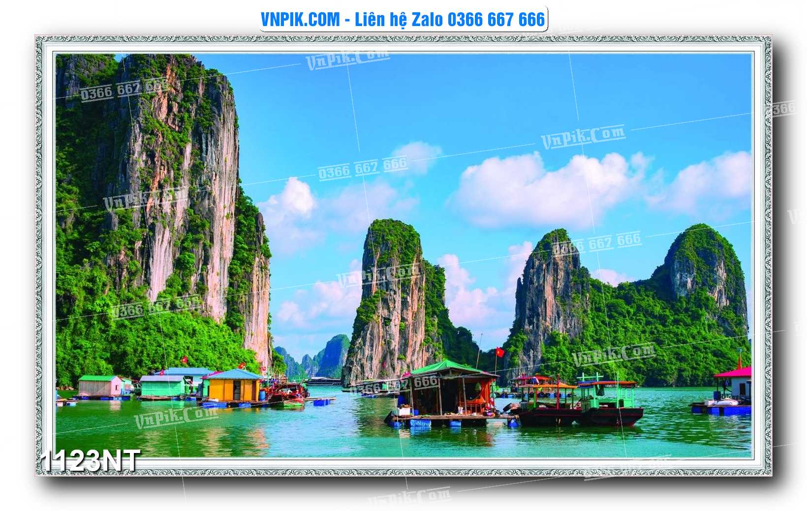 Tranh Trang Trí Phong Cảnh Nghệ Thuật Mã Số 1123NT