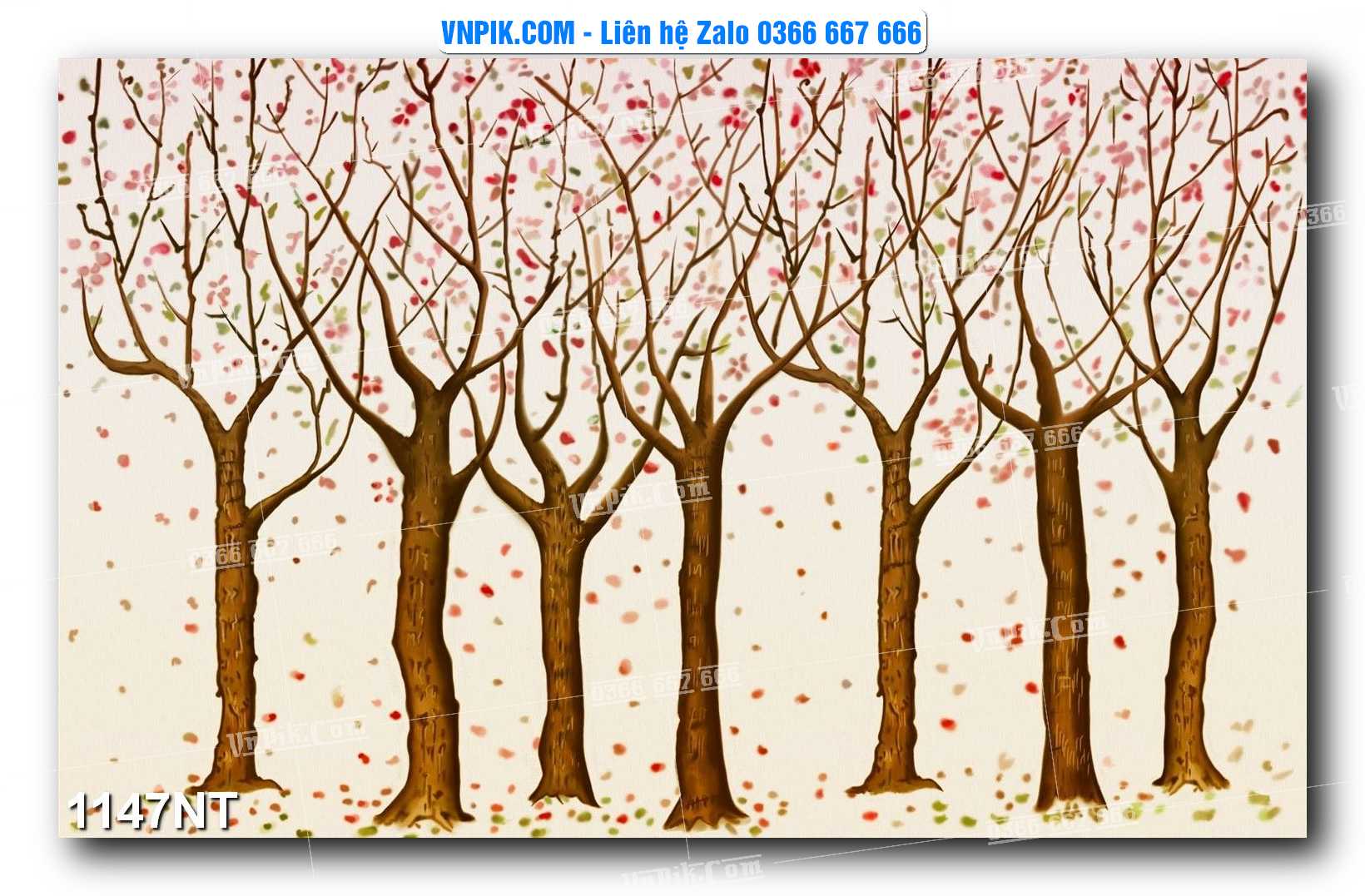 Tranh Trang Trí Phong Cảnh Nghệ Thuật Mã Số 1147NT