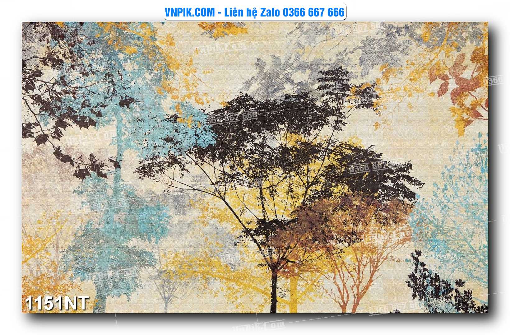 Tranh Trang Trí Phong Cảnh Nghệ Thuật Mã Số 1151NT