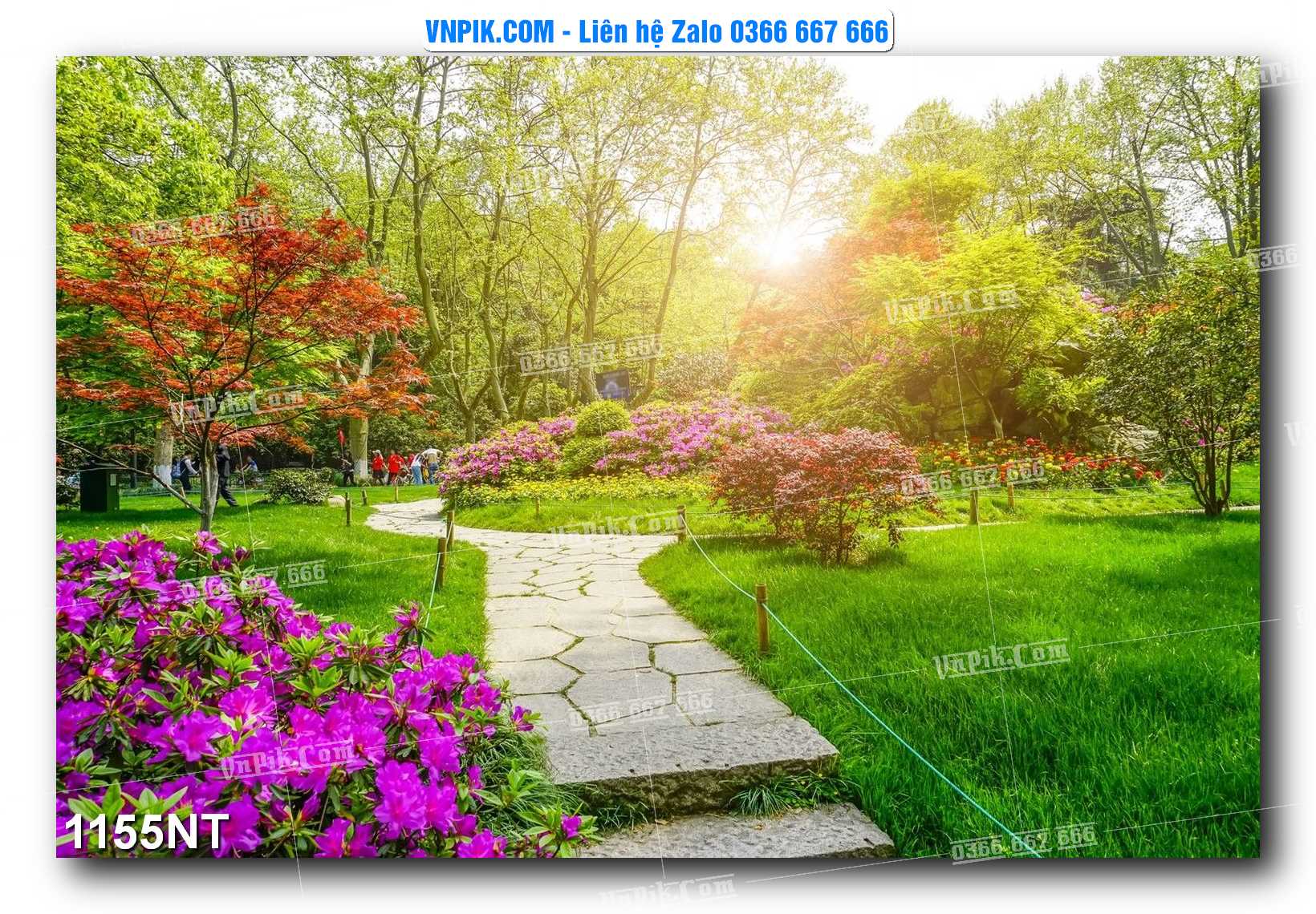 Tranh Trang Trí Phong Cảnh Nghệ Thuật Mã Số 1155NT