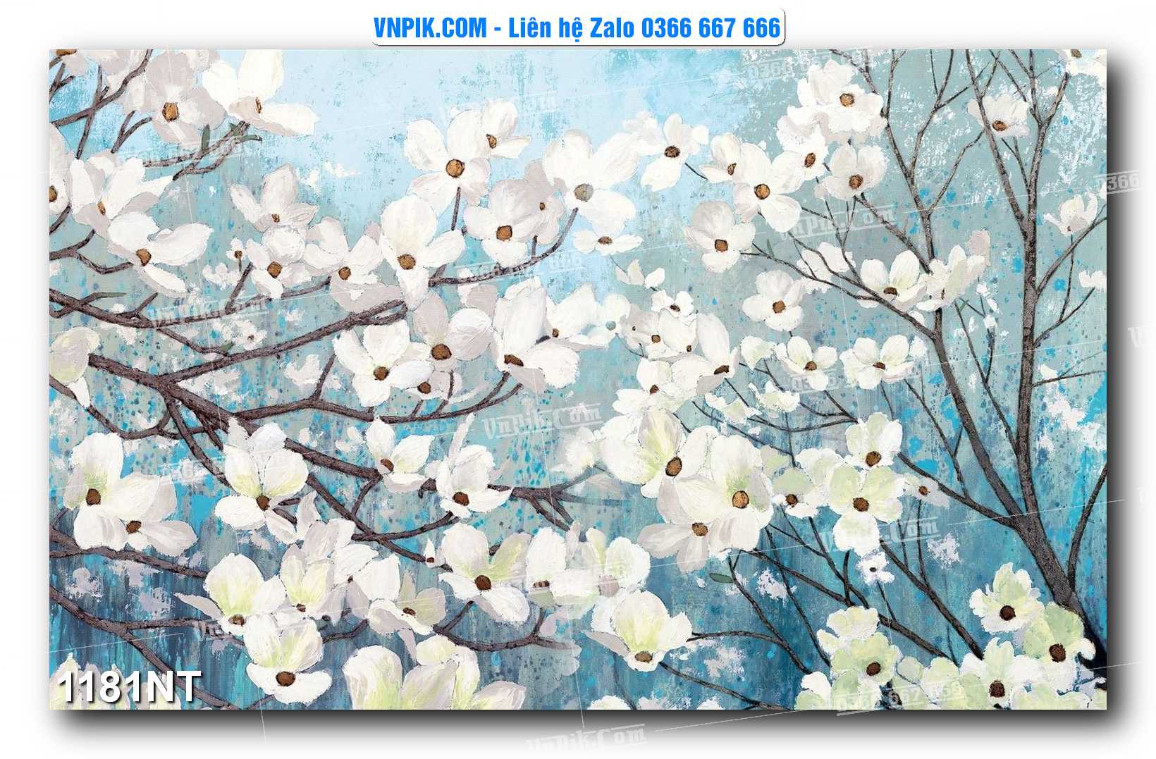 Tranh Trang Trí Phong Cảnh Nghệ Thuật Mã Số 1181NT