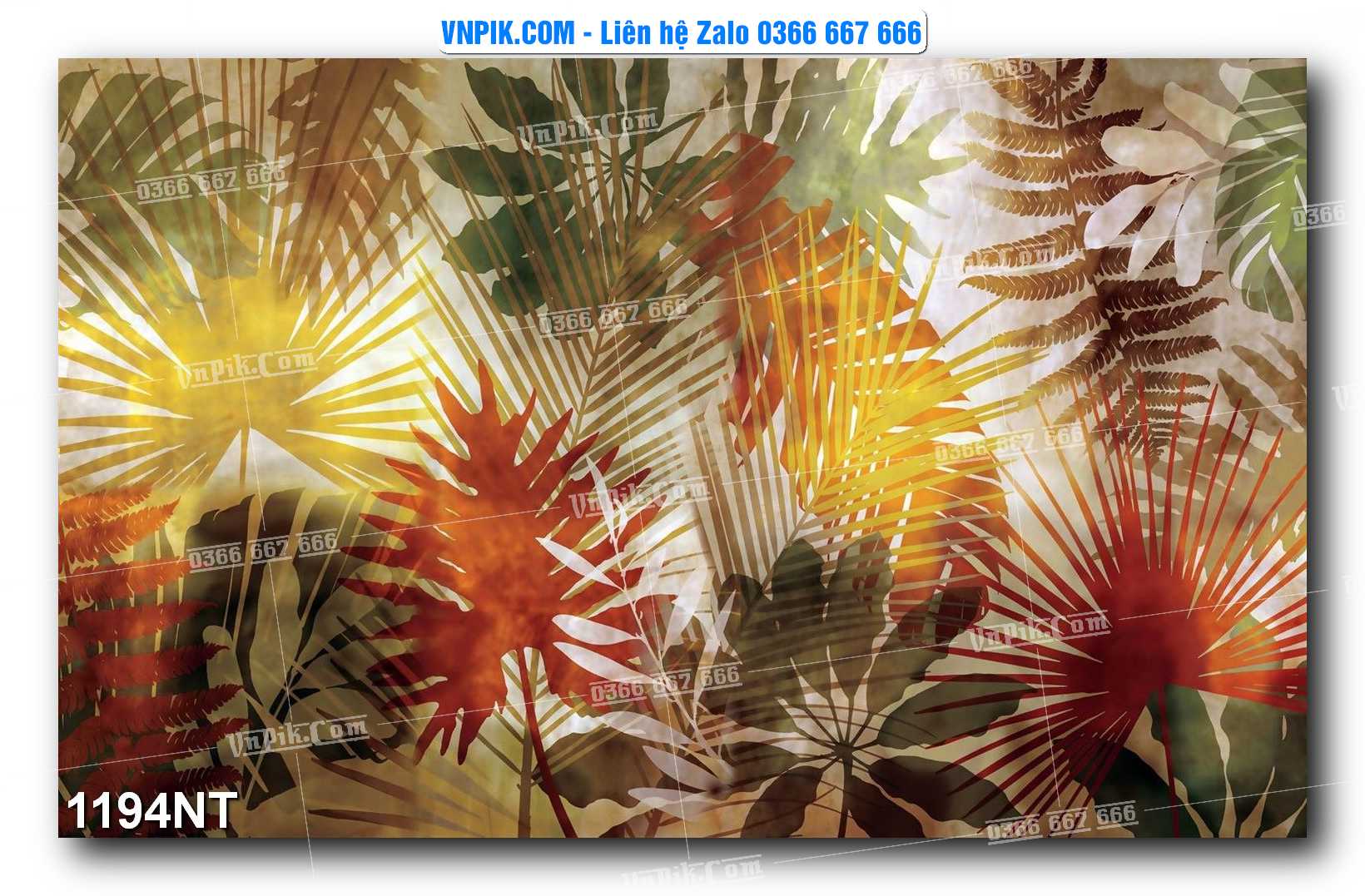 Tranh Trang Trí Phong Cảnh Nghệ Thuật Mã Số 1194NT