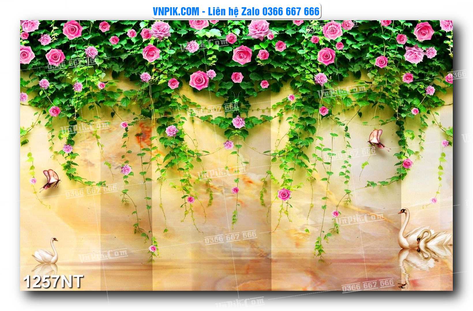 Tranh Trang Trí Phong Cảnh Nghệ Thuật Mã Số 1257NT