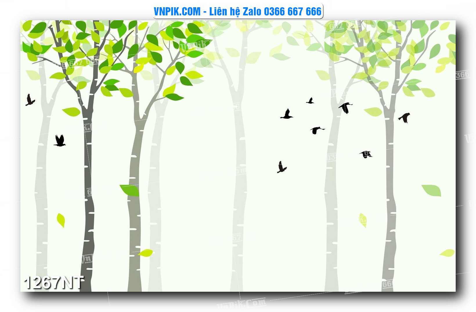 Tranh Trang Trí Phong Cảnh Nghệ Thuật Mã Số 1267NT