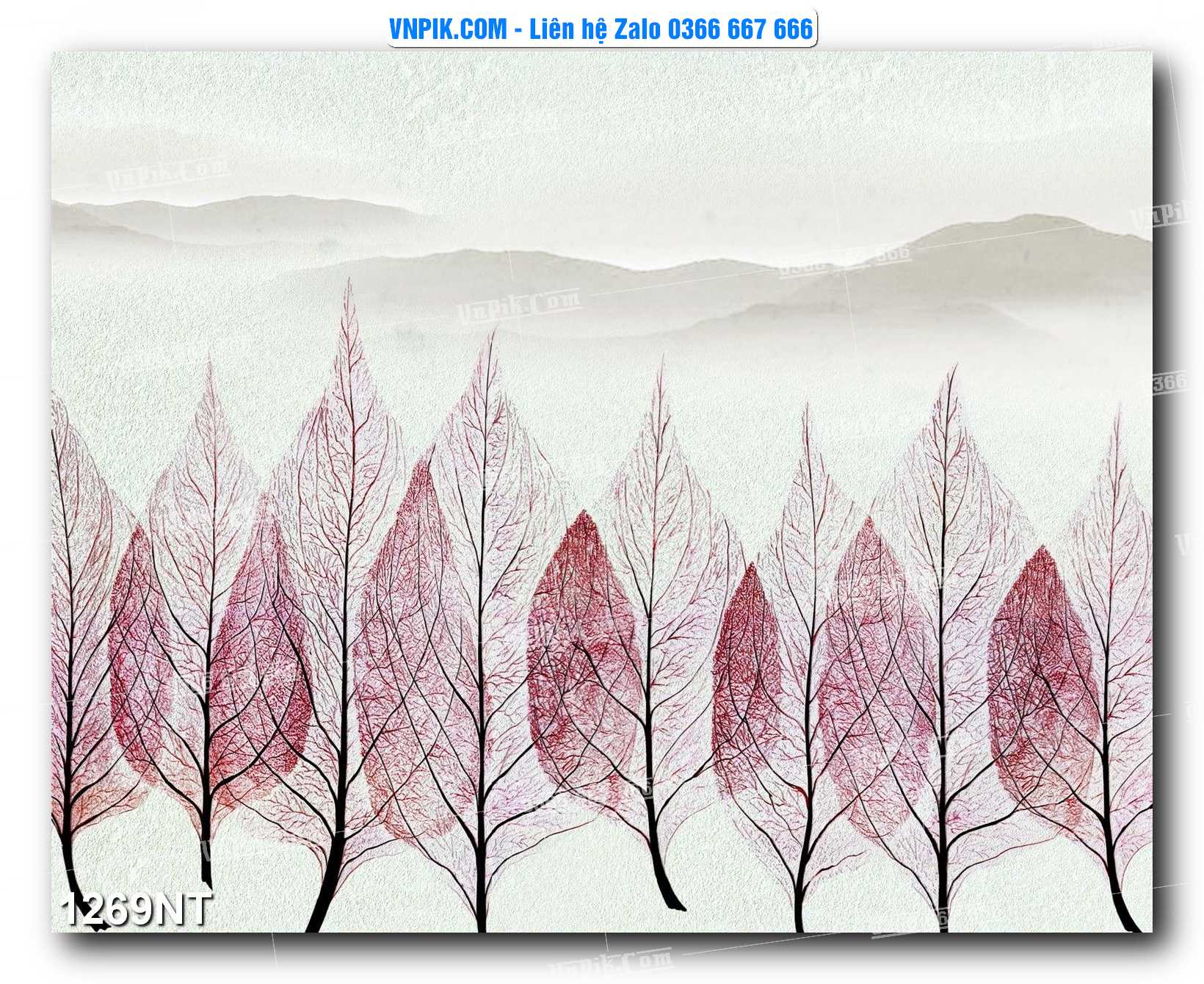 Tranh Trang Trí Phong Cảnh Nghệ Thuật Mã Số 1269NT
