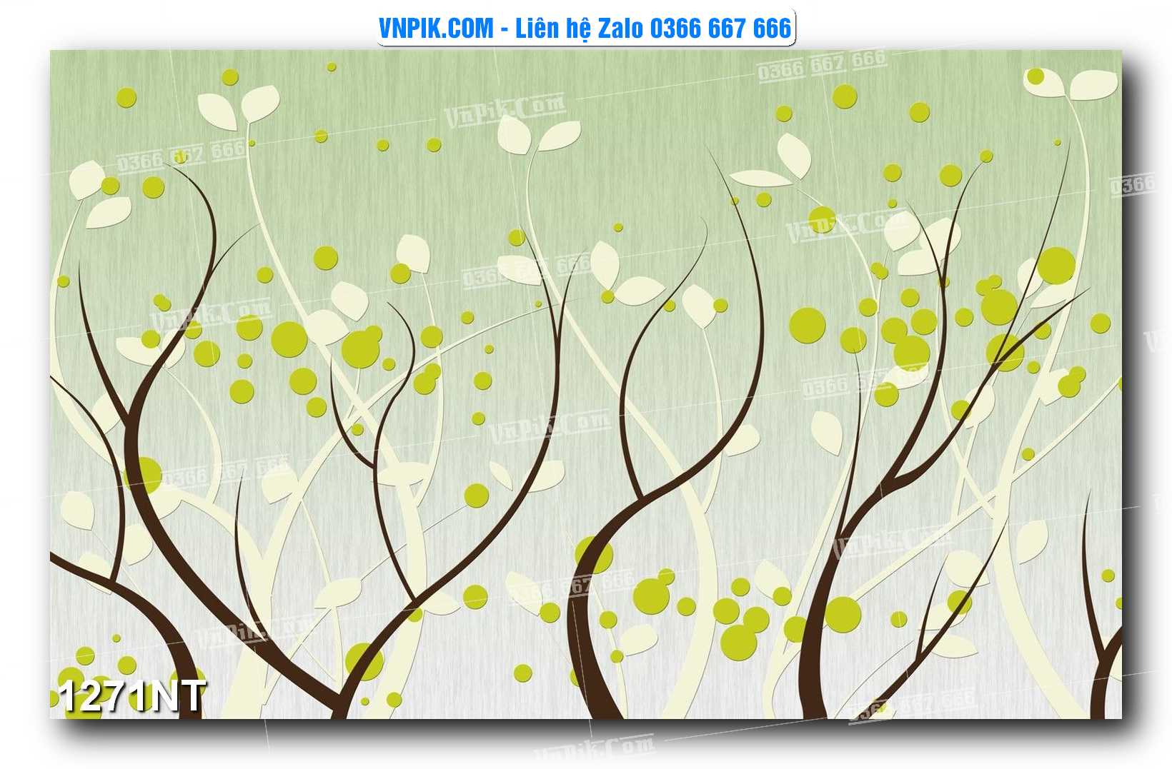 Tranh Trang Trí Phong Cảnh Nghệ Thuật Mã Số 1271NT