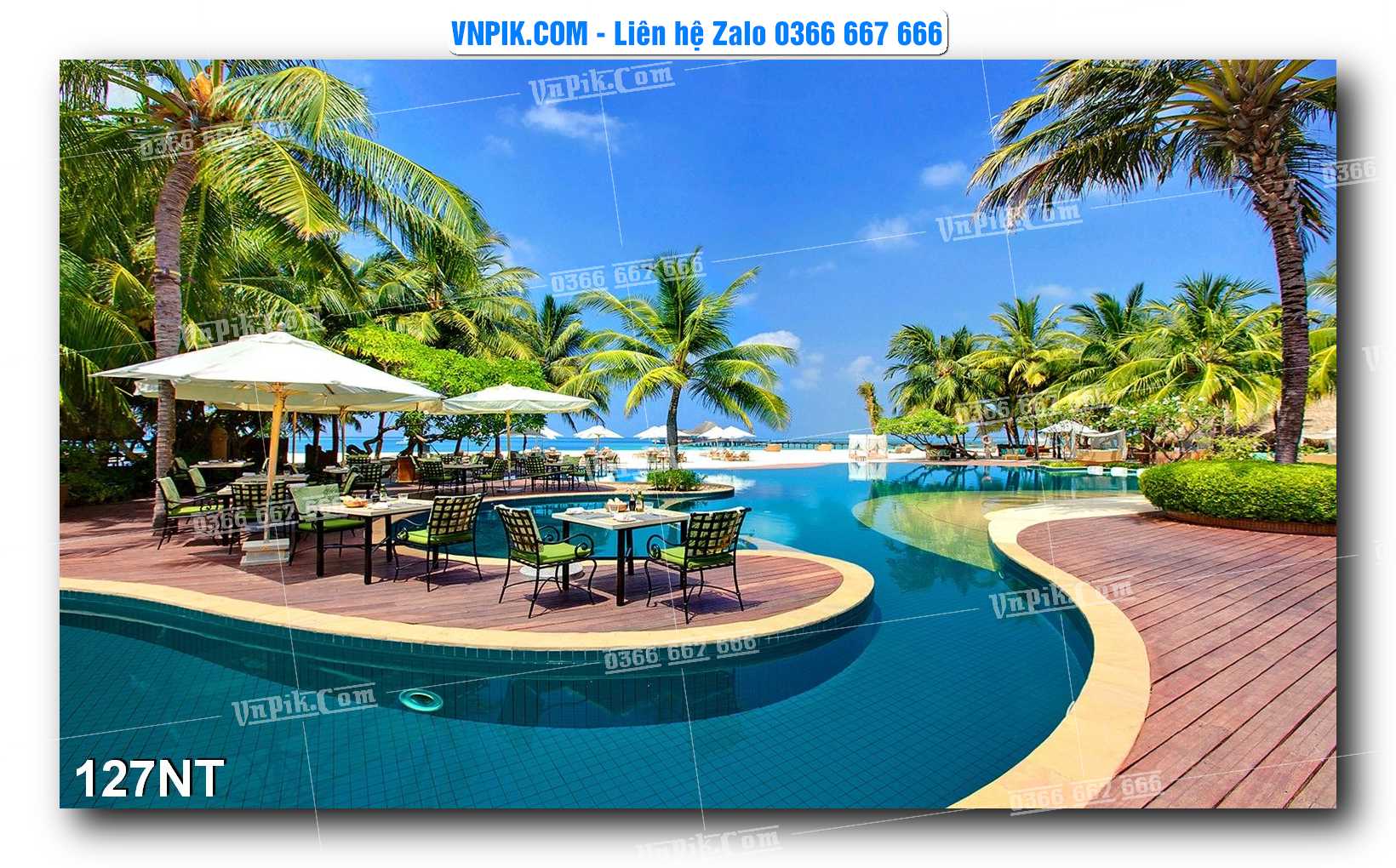 Tranh Trang Trí Phong Cảnh Nghệ Thuật Mã Số 127NT