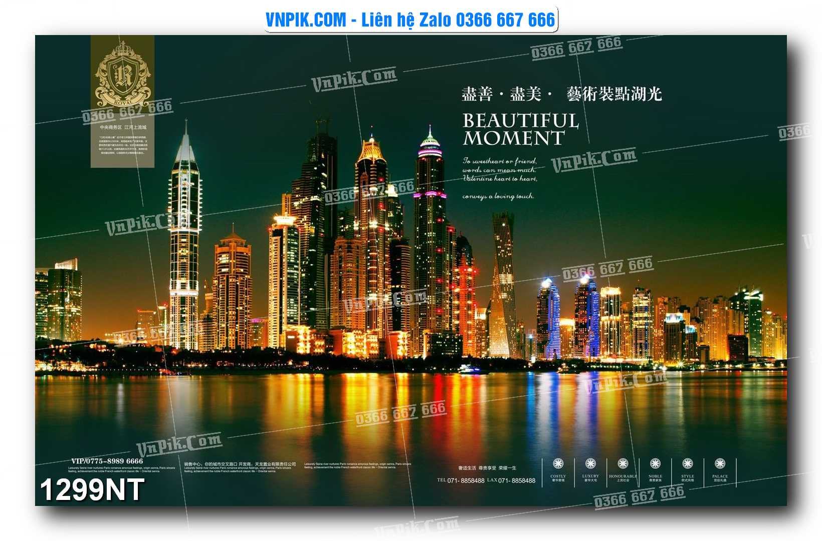 Tranh Trang Trí Phong Cảnh Nghệ Thuật Mã Số 1299NT