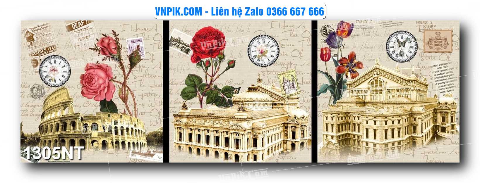 Tranh Trang Trí Phong Cảnh Nghệ Thuật Mã Số 1305NT