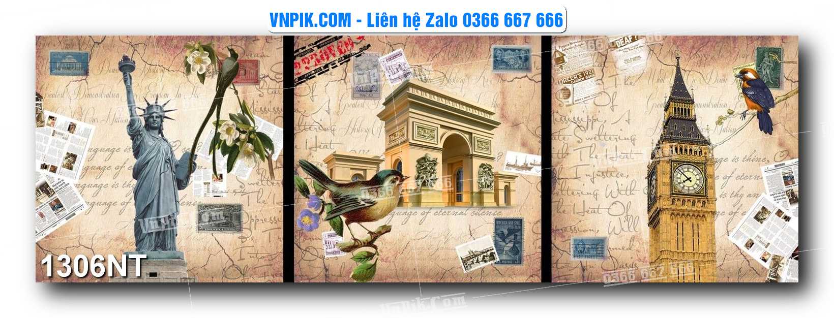 Tranh Trang Trí Phong Cảnh Nghệ Thuật Mã Số 1306NT